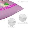 Dollhouse Family Cat Pillowcase Printed Cushion Cover Decorative Cute Kids Throw Pillow Case Cover Living Room Zippered