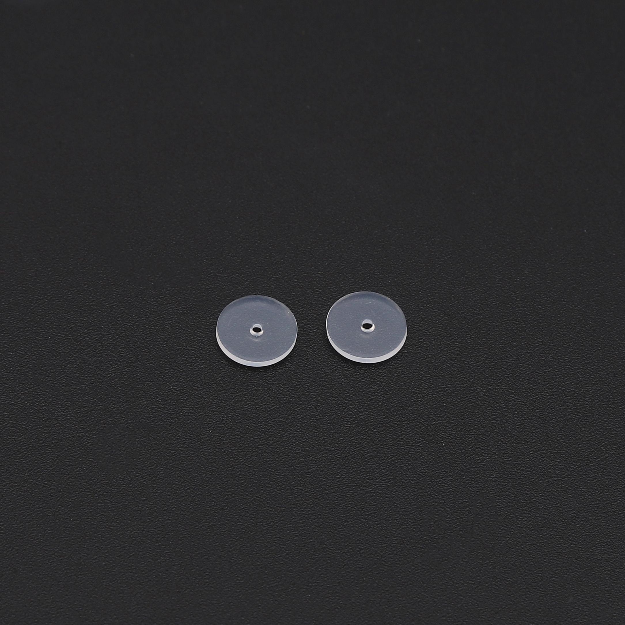 

6-50 шт. Силиконовые прозрачные экологически чистые амбушюры, аксессуары для ушей 7mm 6pcs