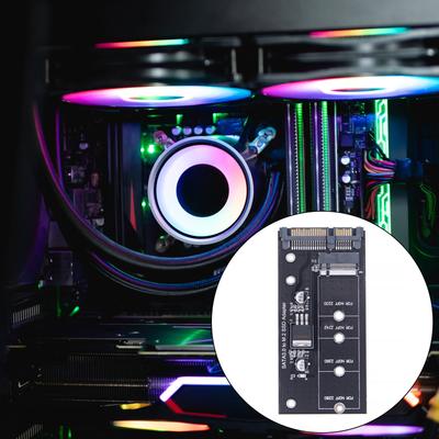 SATA-Adapter M.2 SATA auf M.2 NGFF M.2 SATA-Adapter NGFF M.2 Konverter SATA3-Kartenkonverter für 2230 2242 2260 2280