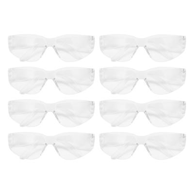 8 Piezas Gafas de Seguridad AntiImpacto Antipolvo Protector Ocular para Montar Carpintería Trabajos de Construcción