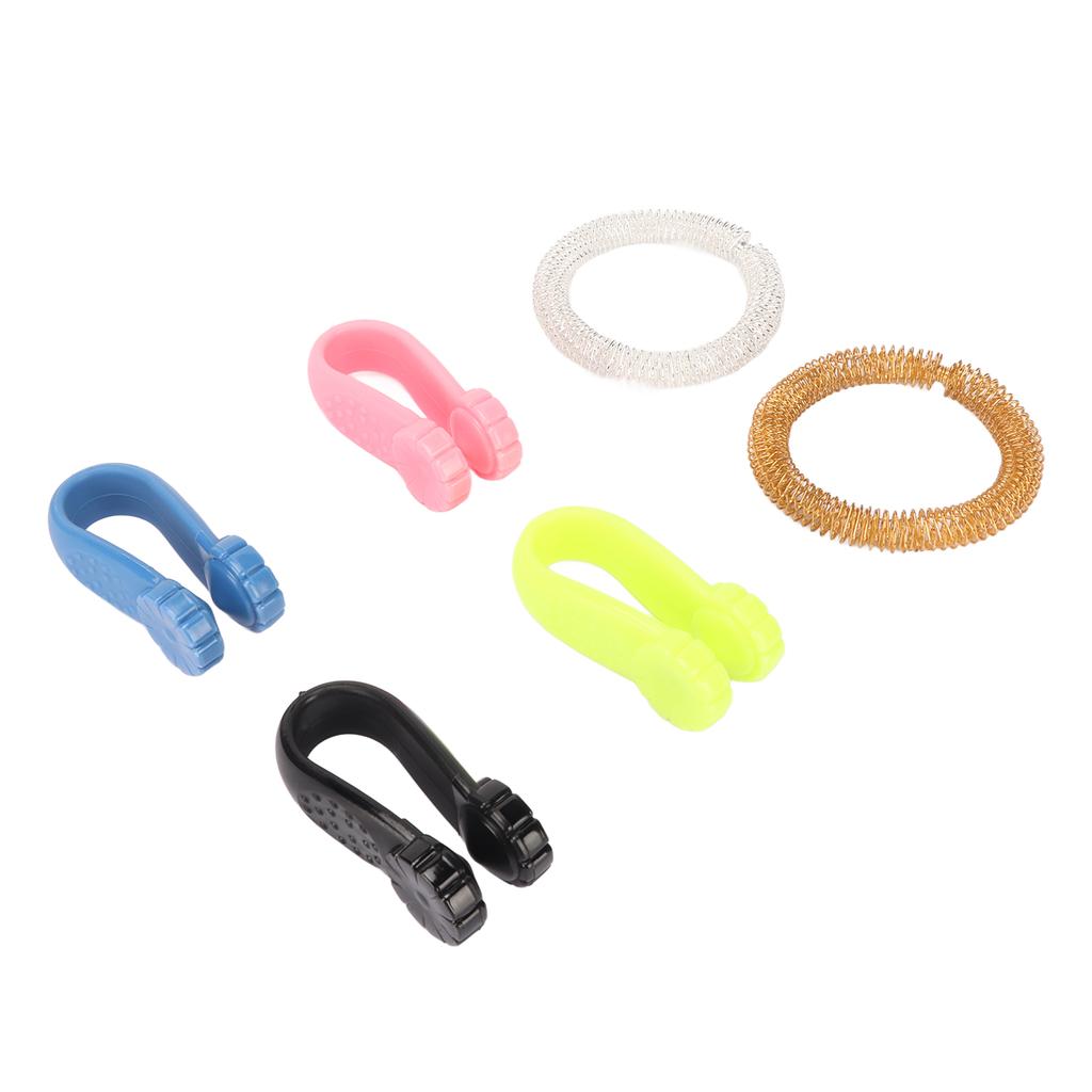 Acupressure Point Clip Portable Flower Shape ABS Hand Pressure Point Clip for Headache