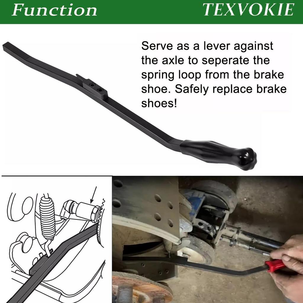 5081 S-Cam Air Brake Spring Tool, Brake Shoes Installer Tool for Heavy Duty Tractors Trailers Diesel Drive Semi-Truck Replace Brake Shoe, Efficient