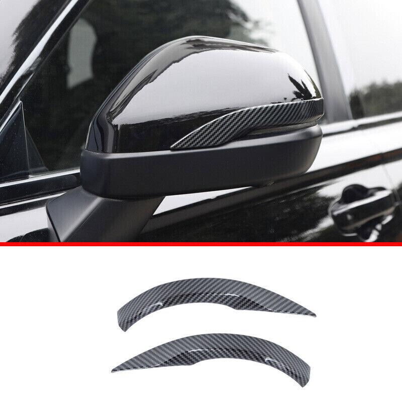 For Honda CR-V CRV + Carbon Fiber Rearview Mirror Anti-Scratch Strip Trim