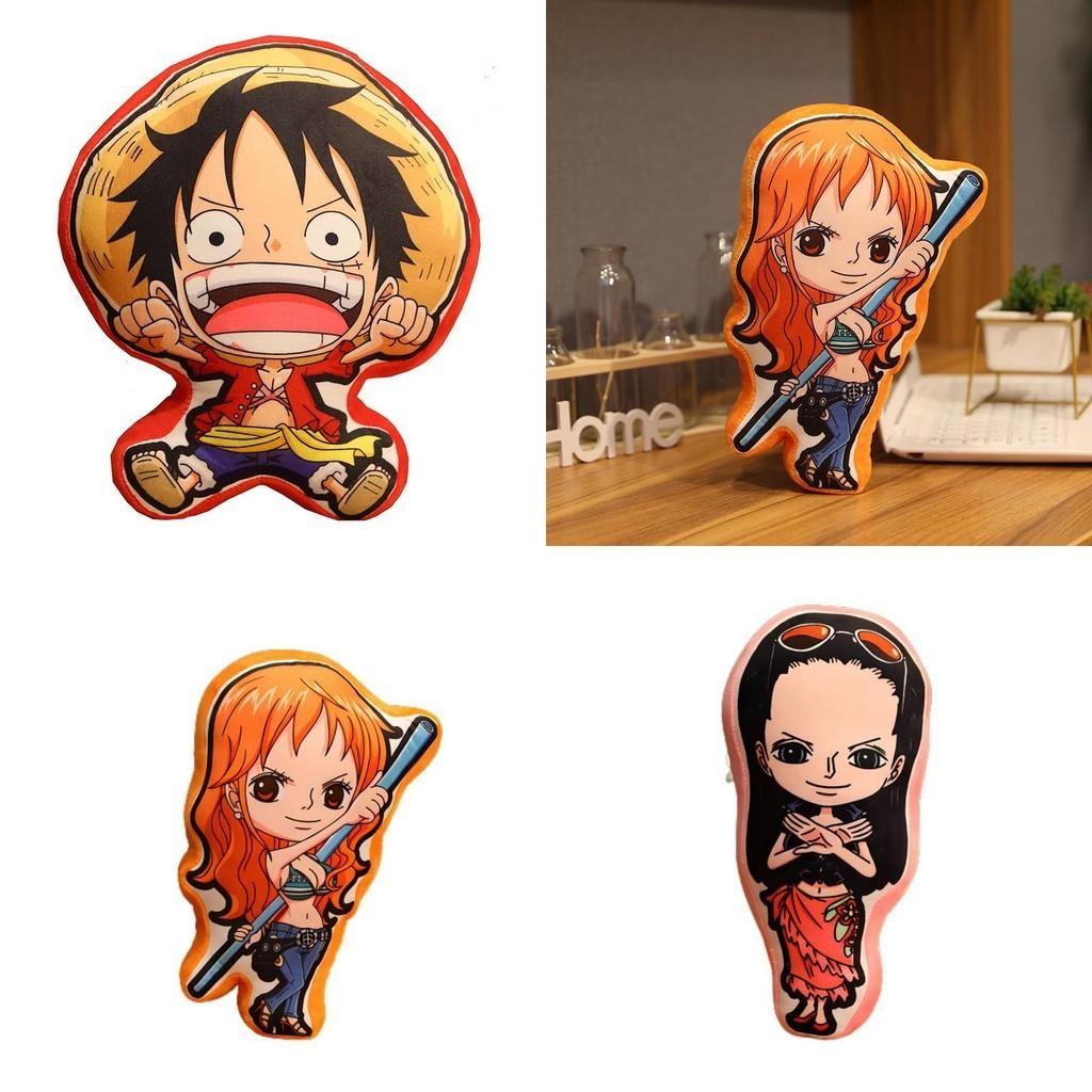 Creative One Piece Plush Pillow Cartoon Luffy Zoro Chopper Cushion Kids Festival Gift Characters)