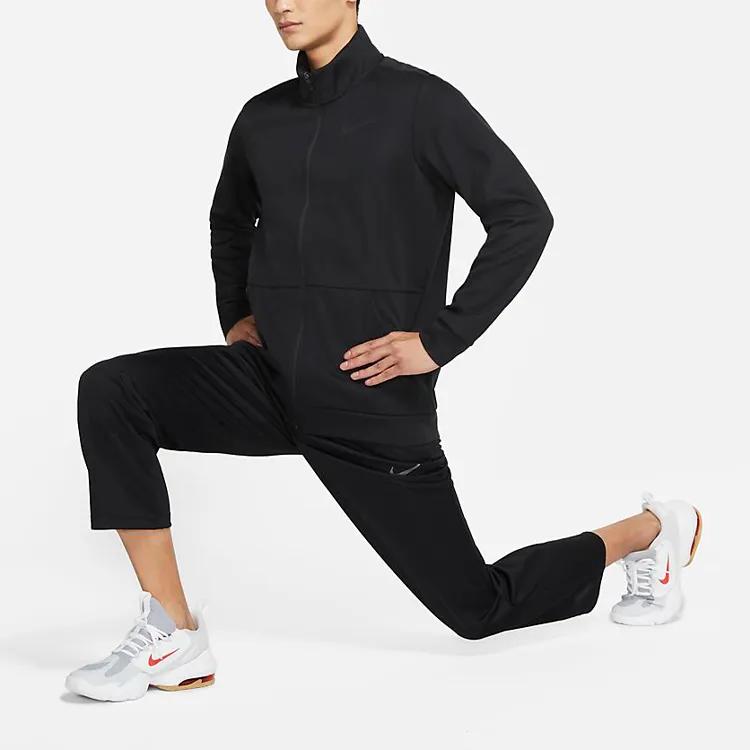 Nike Jackets Men's Black Stand Collar Moderate Other (Unisex) Jackets CZ7394 010