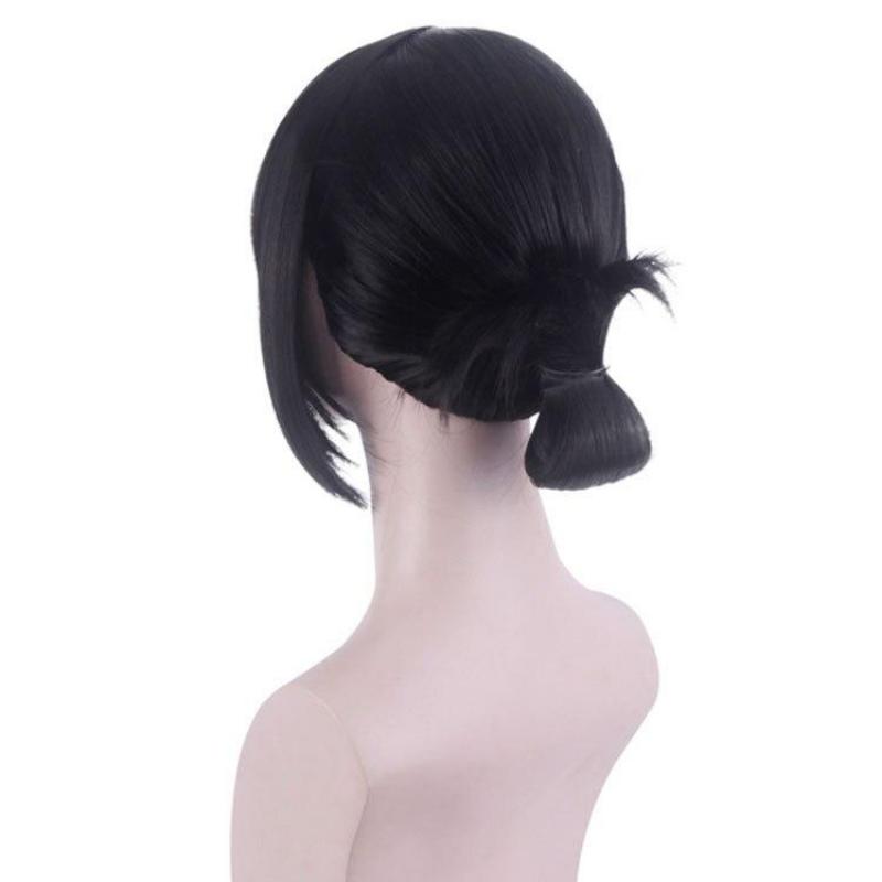 Anime Shinomiya Kaguya 35CM Short Nature Black Styled Wig Anime Kaguya-sama Love Is War Heat Resistant Cosplay Hair Wigs