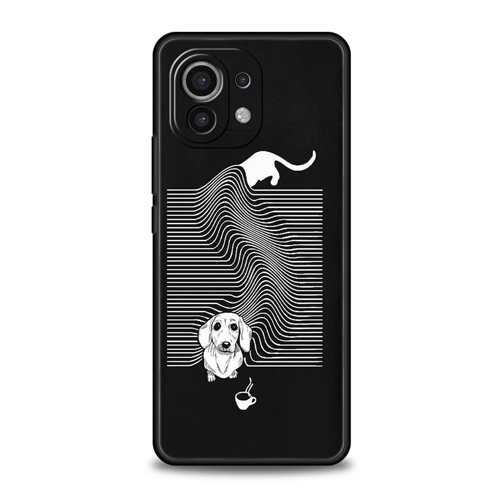 

Чохол для телефону Такса Собака-сосиска для Xiaomi Poco F6 F5 F4 F3 X6 X5 X4 X3 NFC M5 M4 M3 C51 C50 C55 GT 5G М який TPU Чохол Capas Сумка Poco F5 Pro