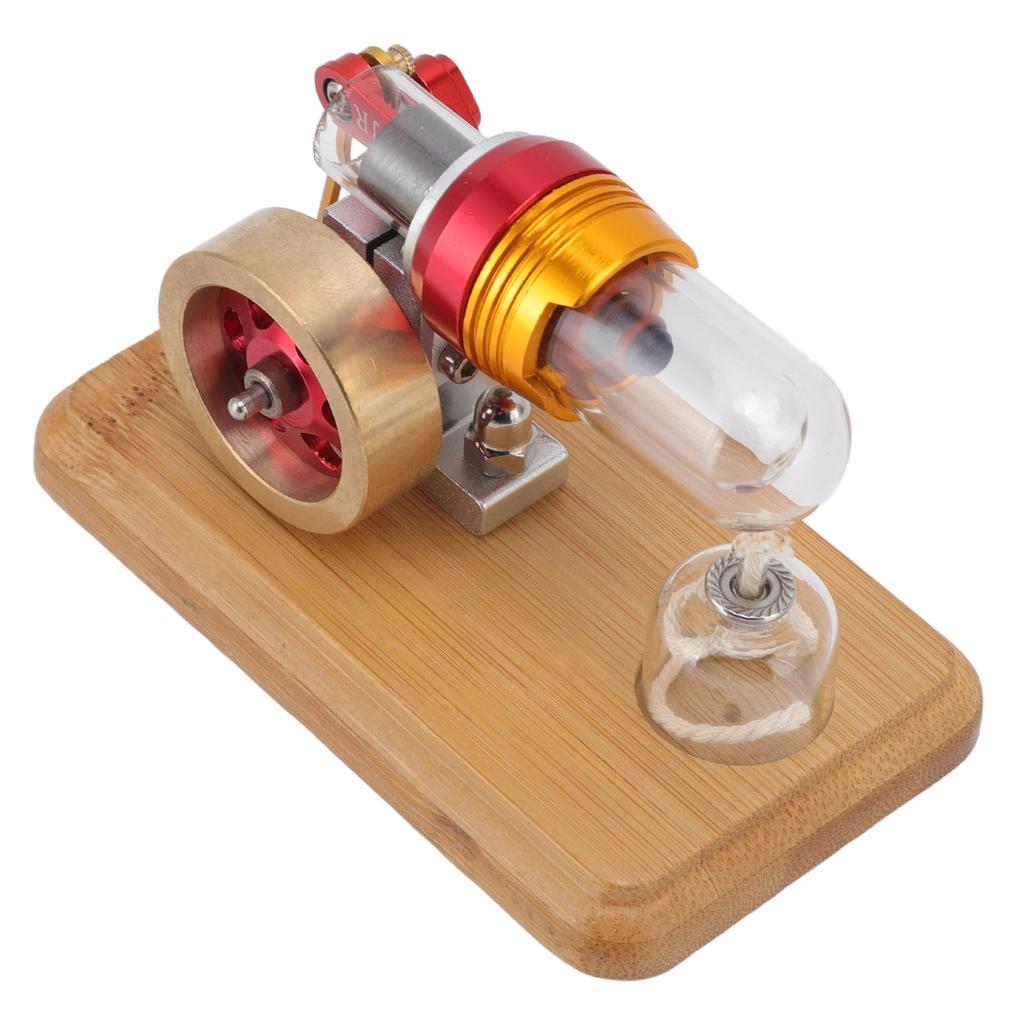 Stirling Engine Model Free Piston Physics Science Experiment Toy for Birthday Gifts