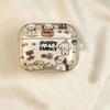 Transparent Letter Puppy Suitable for AirPods 1/1st Generation Protective Case Apple Pro/1 Wireless Bluetooth Headset Cover