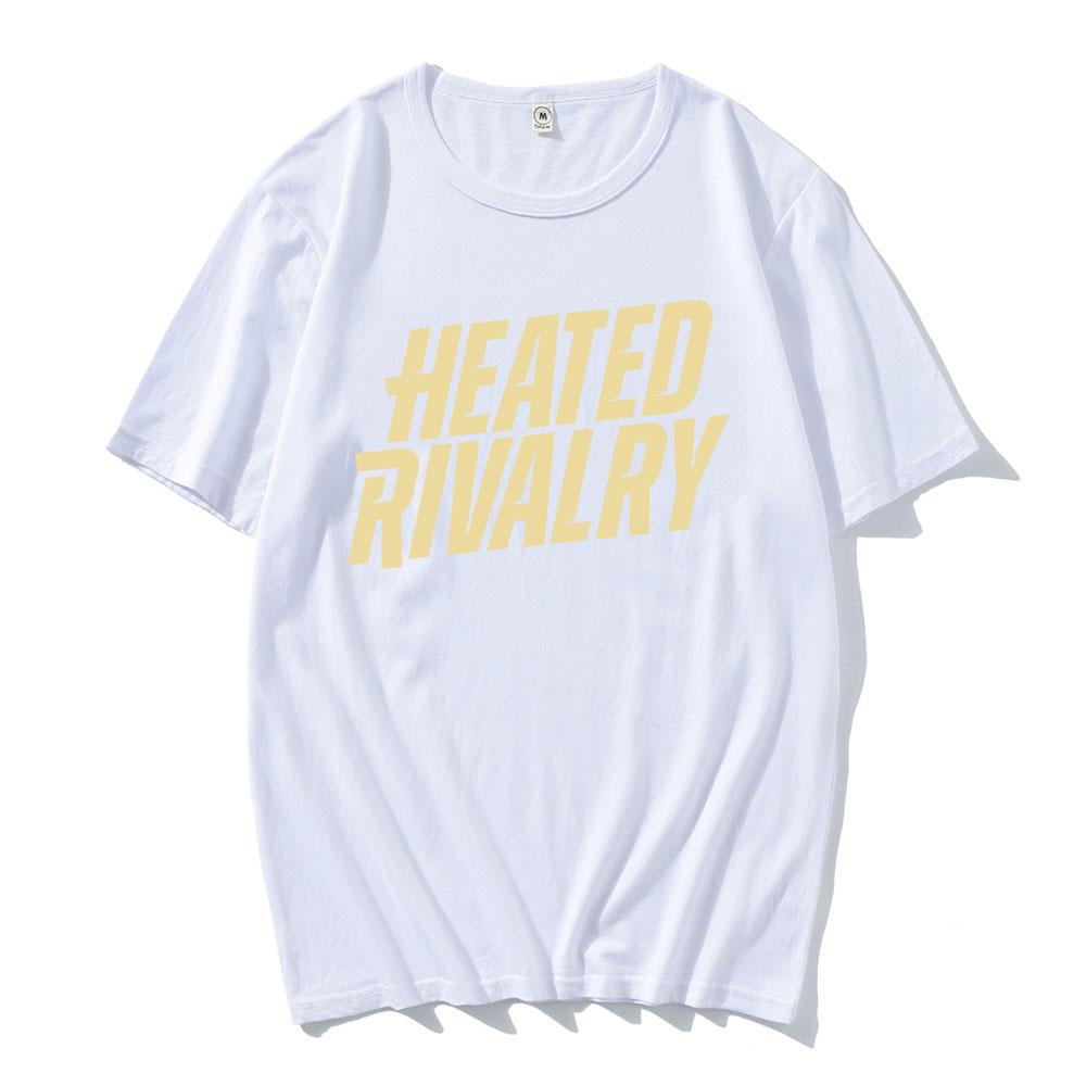 Heated Rivalry Logo Tee Unisex Streetwear Short Sleeve Loose Cotton Unisex Tshirt TV Graphic Printing Tshirts Fashion Male Clothes