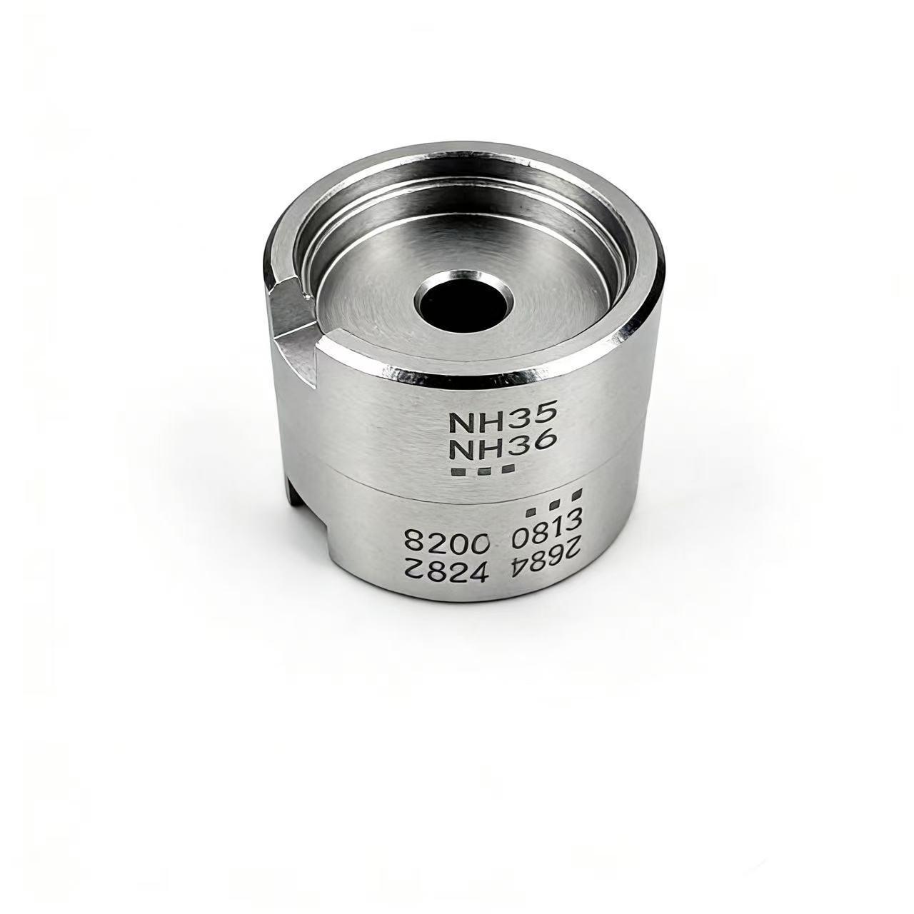 

Aluminum Watch Movement Holder for 2824, 2892, 8200, NH35, NH36 Movements - Double-Sided Repair Tool