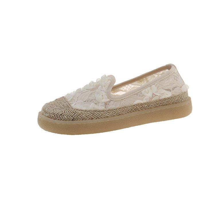 Fashion New Comfortable Fisherman's Shoes Women's Breathable Flat Sole Soft Sole Casual Shoes Women's Summer Lace Upper Outdoor Shoes