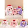 New Adorable Threebaby Plush Toy Big Size Pillow Companion Sleeping Doll For Girls