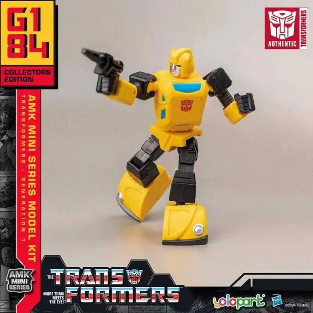 Figuras de Acción YOLOPARK G1 Licenciadas por Hasbro Serie Mini AMK Juguete Transformers Optimus Prime Megatron Bumblebee Soundwave