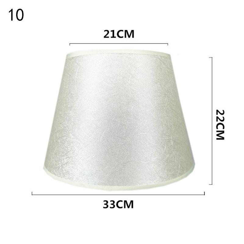 European Retro Style Table Lampshades PVC Sheepskin Fabric Floor Lamp Shade Bedroom Bedside Home Decor Wall Lamp Shell Cover