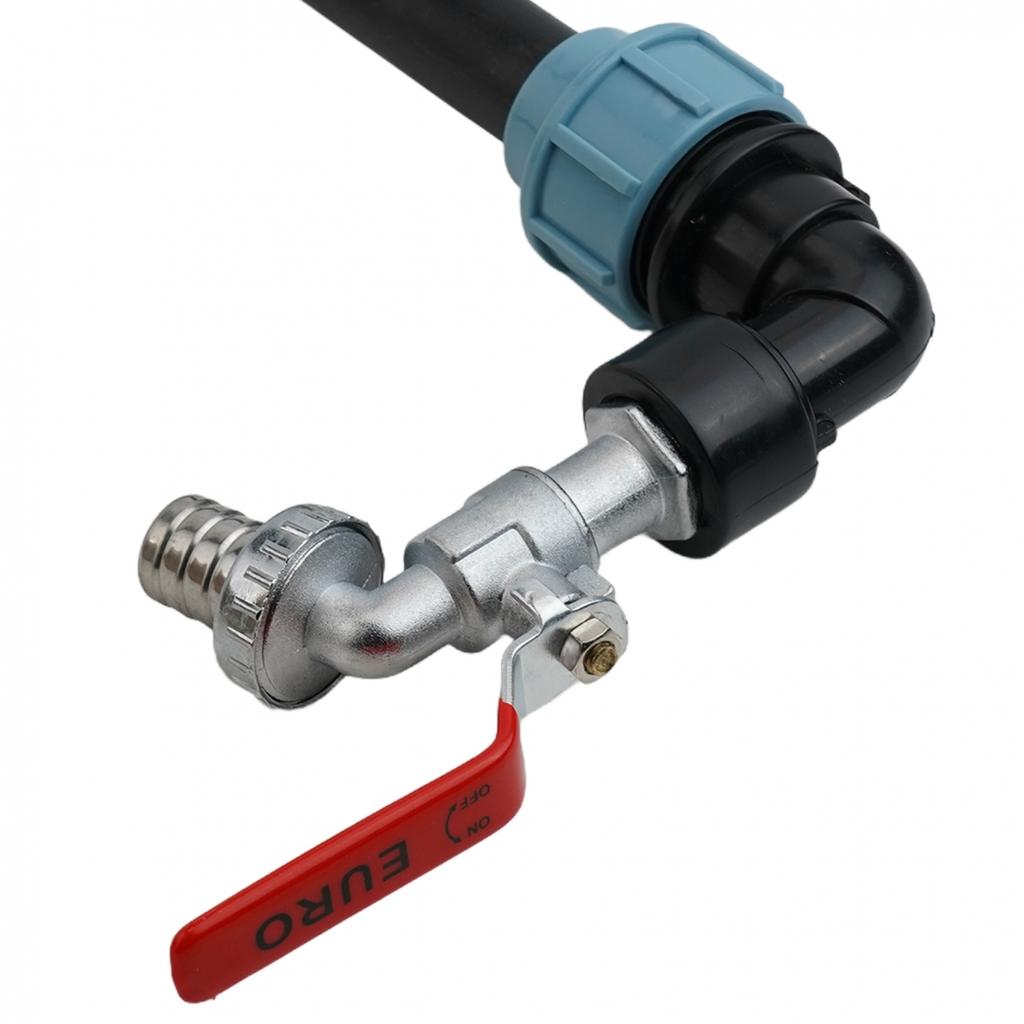 Rust Protection Connection Kit IBC Adapter Outlet Faucet