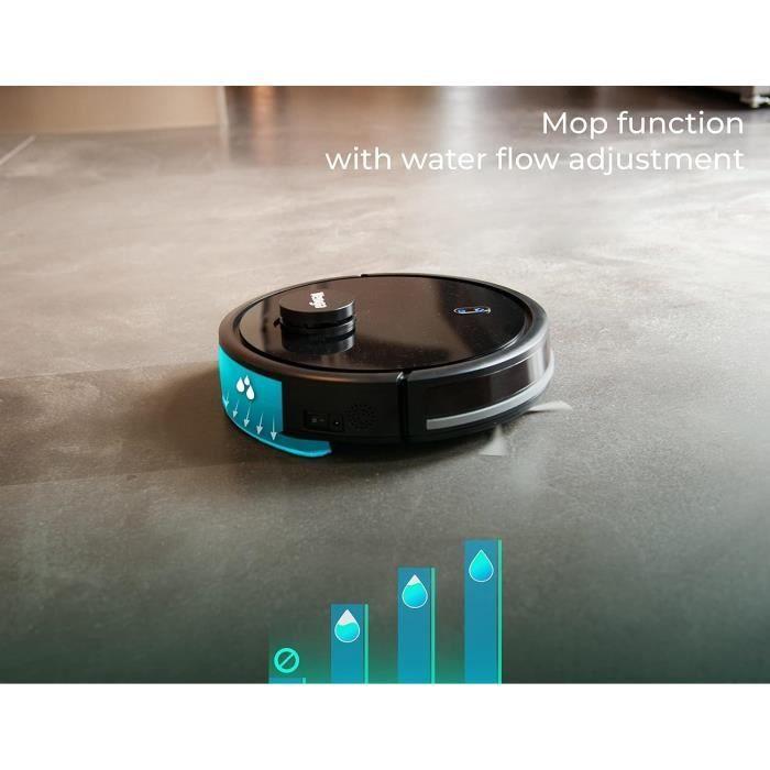 Robot Aspirateur - GENERIC - VG RVC 3002 BK - Navigation Laser - 6 Modes de Nettoyage - Noir