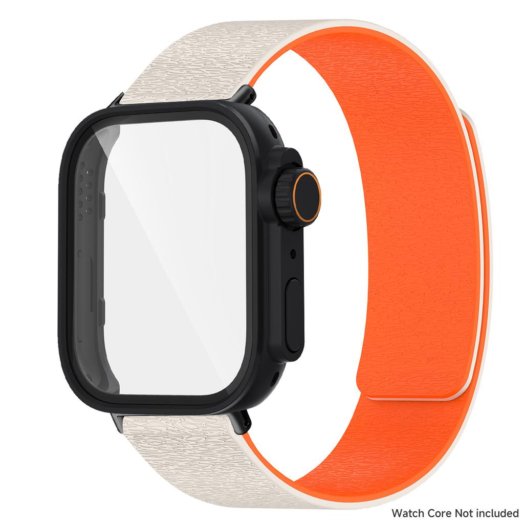 Magnetic Silicone Strap With Change To Ultra Watch Case Screen Protector Cover Fo Fit 4Pro For Huawei Watch Fit4 3 Bracelet