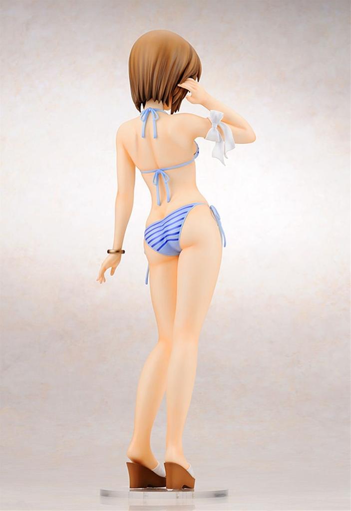 Magical Girl Lyrical Nanoha StrikerS Hayate Yagami Swimsuit Scale PVC Painted Finished Ver. (1/4 Product)