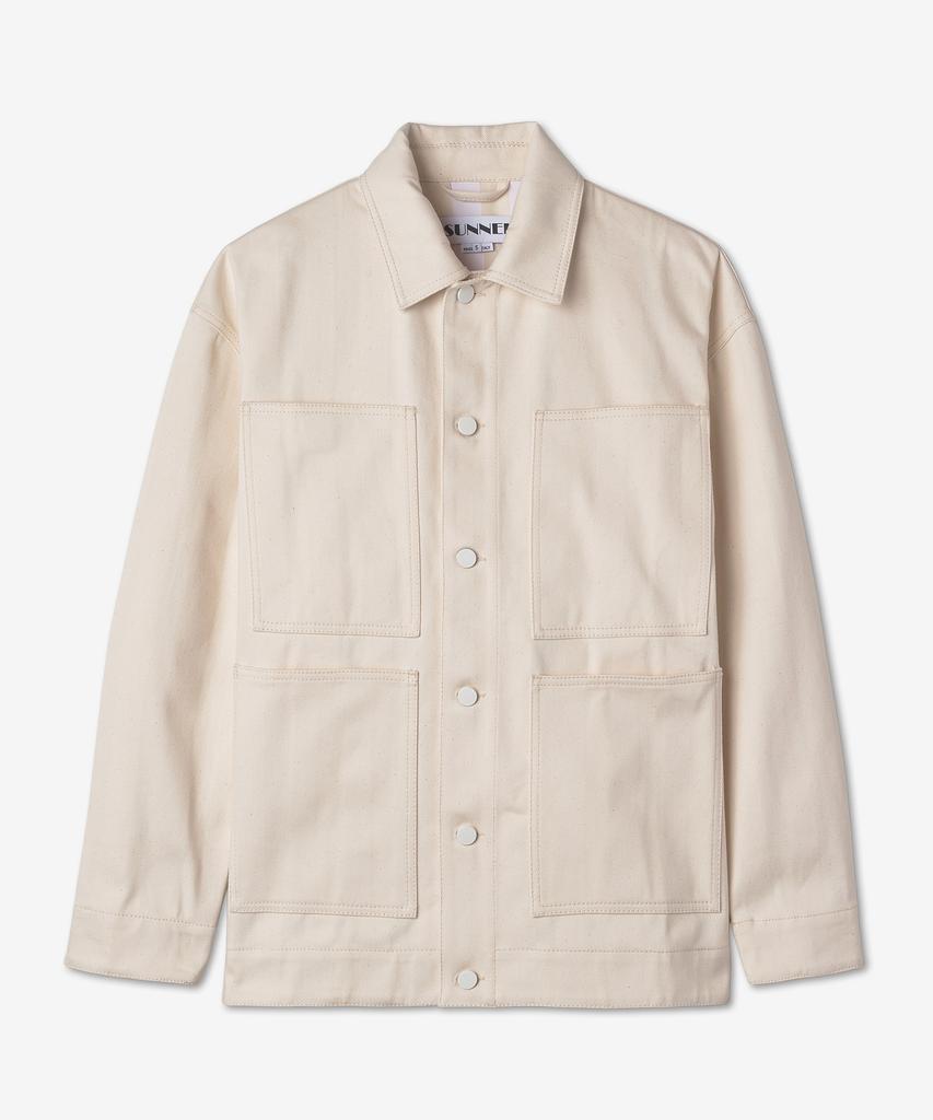 SUNNEI 4-Pocket Shirt - Ivory / Crtwxshr023Den004Eys