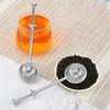 Coador de chá de aço inoxidável, infusor de chá de malha, filtro de infusor de bola de chá, coador de folhas soltas reutilizável, saco para preparar chá de ervas, acessórios