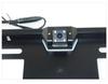 European License Plate Frame with 16 LED Lights and HD Rearview Camera