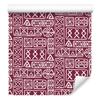 Polynesian Geometric Pink Wallpaper 50x1000