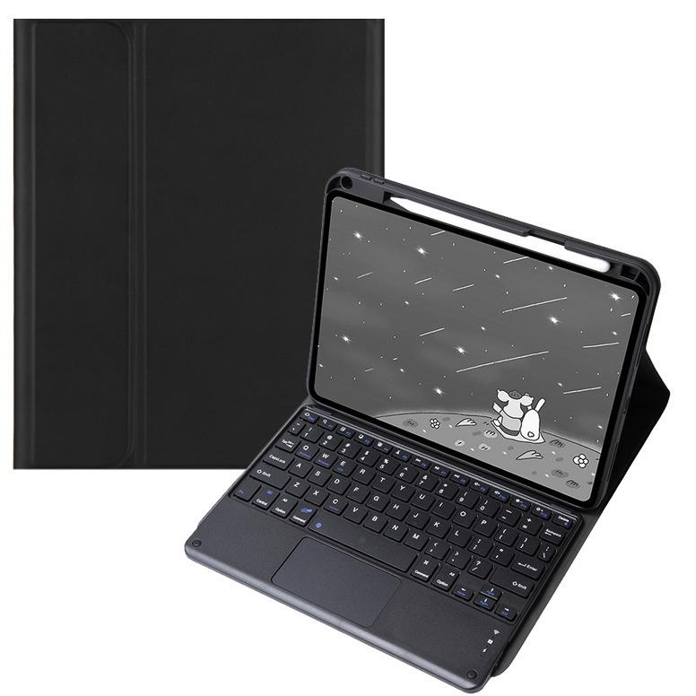 Compatible Bluetooth Keyboard Case for 2025 iPad11 A16, 10th Gen 10.9" with Pen Slot and Backlit Touchpad