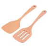 2Pcs Wooden Spatula Set Environmentally NoStick High Temperature Resistant Flat Spatula for Home