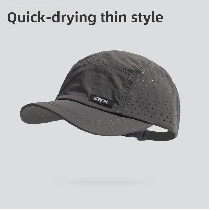 Baseball Cap Men Summer Outdoor Sports Breathable Quickdry Adjustable Sun Hat