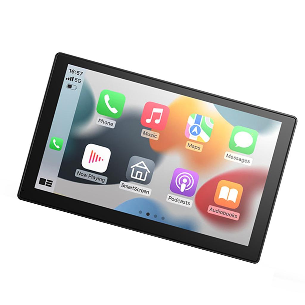 Przenośne samochodowe stereo z podwójną kamerą samochodową, 9-calowym ekranem, podwójnym odbiornikiem multimedialnym Bluetooth do CarPlay z