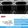 Real Carbon Fiber Car Accessories Gear Air Vent Set Trim Cover Soft Sticker For Subaru Forester SK      2024