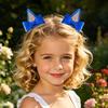 Girl Hairpin Spring Clip Bottom 3D Cat Dog Ear Shape Hair Clip Kids Boys Girls Bow Embellishment Animal Role Play Hair Accessory
