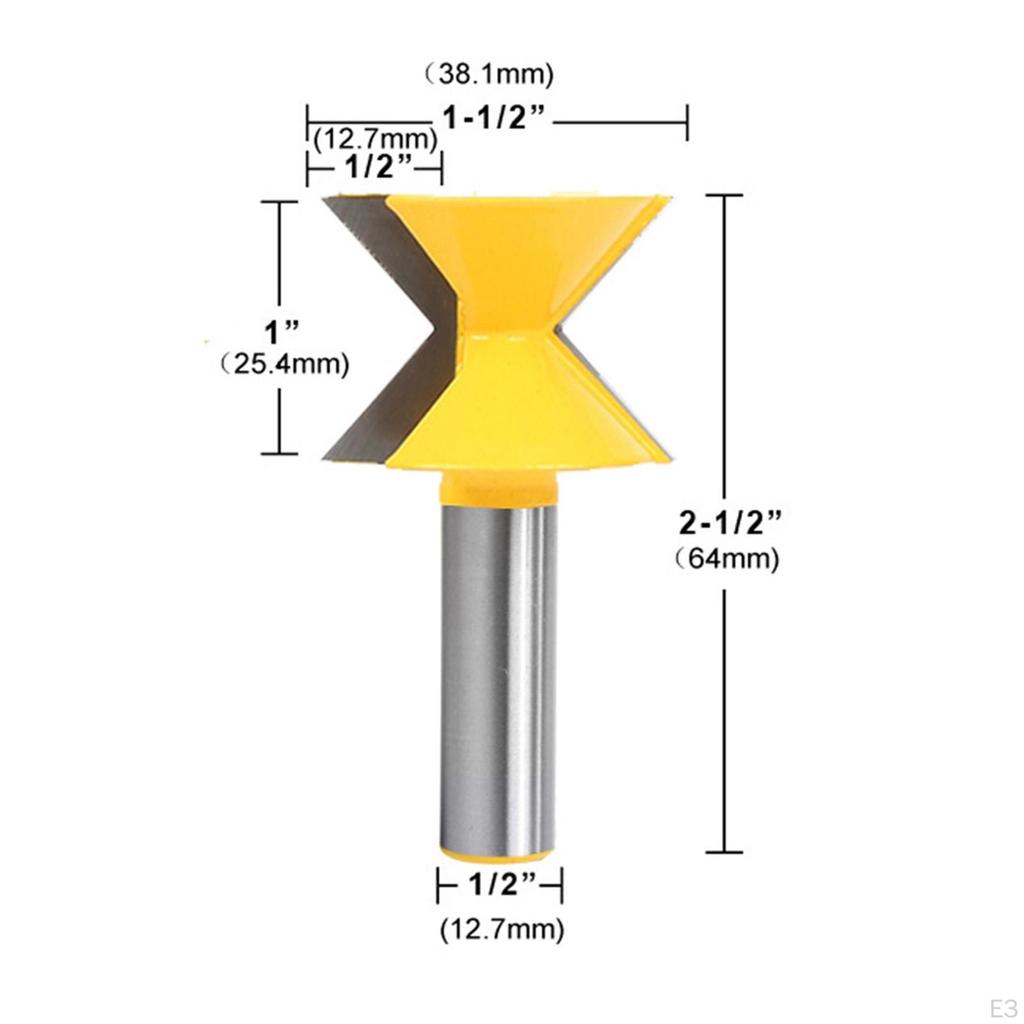 2 Pieces 90 Degree Handrail Bit Plate Splicing for Cutter Tools