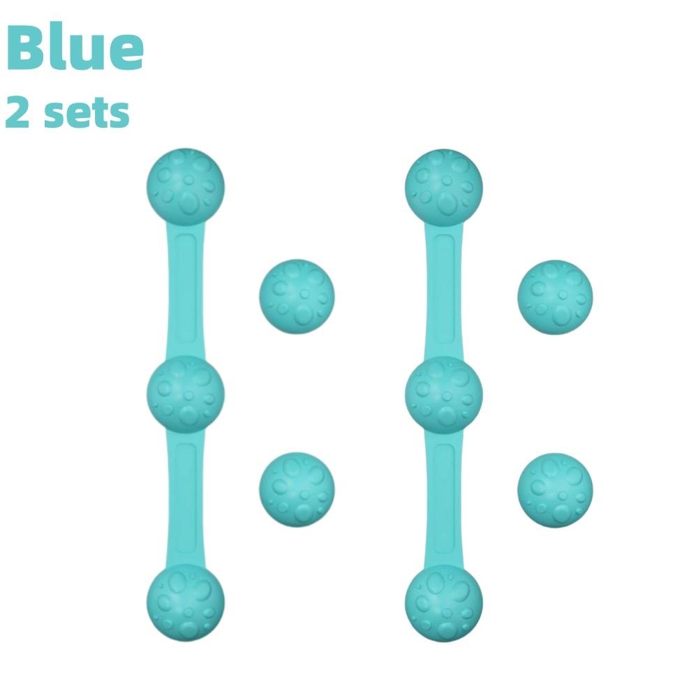 1/2 zestawy Silikonowe Klipsy Magnetyczne do Frytkownicy Powietrznej Odporne na Ciepło Bezpieczne Klamry Mocujące do Wkładek z Papieru Pergaminowego Bezpieczne dla Żywności Akcesoria Kuchenne