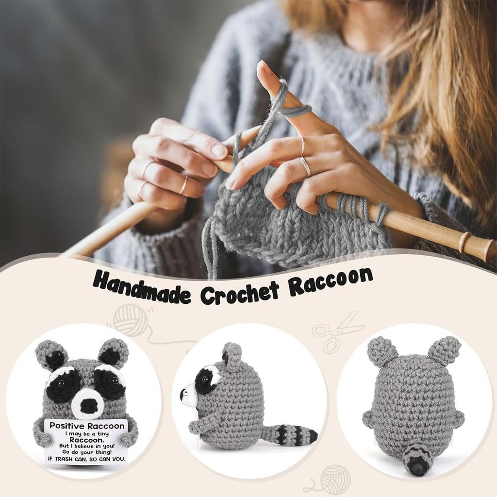 Cute And Quirky Raccoon Plush Toy Creative Gift For Children