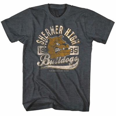 Breakfast Club Shermer High School Bulldogs Leichtathletik Maskottchen 1985 Herren T-Shirt
