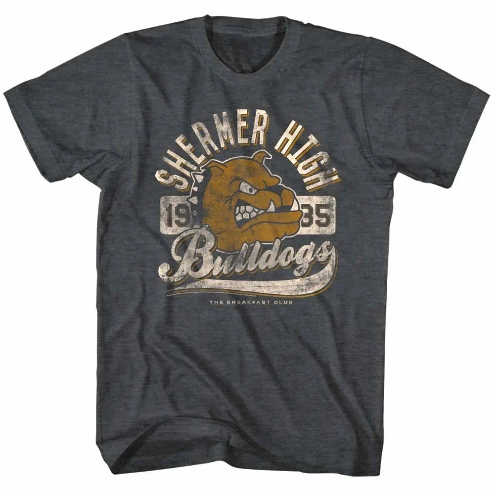 Breakfast Club Shermer High School Bulldogs Athletics Mascot 1985 Men s T Shirt XL
