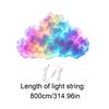 Thundercloud LED Lights for Ceiling USB Thundercloud LED Lamp Set Ambient Music Light USB Desktop Mood Lamp for Bedroom Room