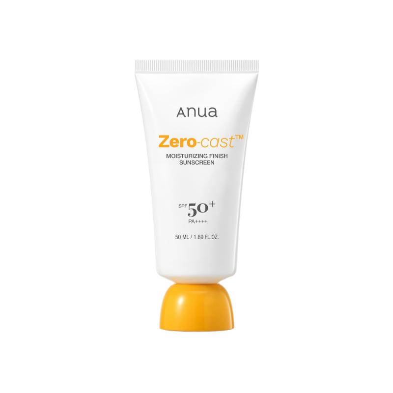 Anua Zero-Cast Daily Clear Watery Sunscreen SPF 50+ PA++++ | No White Cast & Hydrating | 50ml