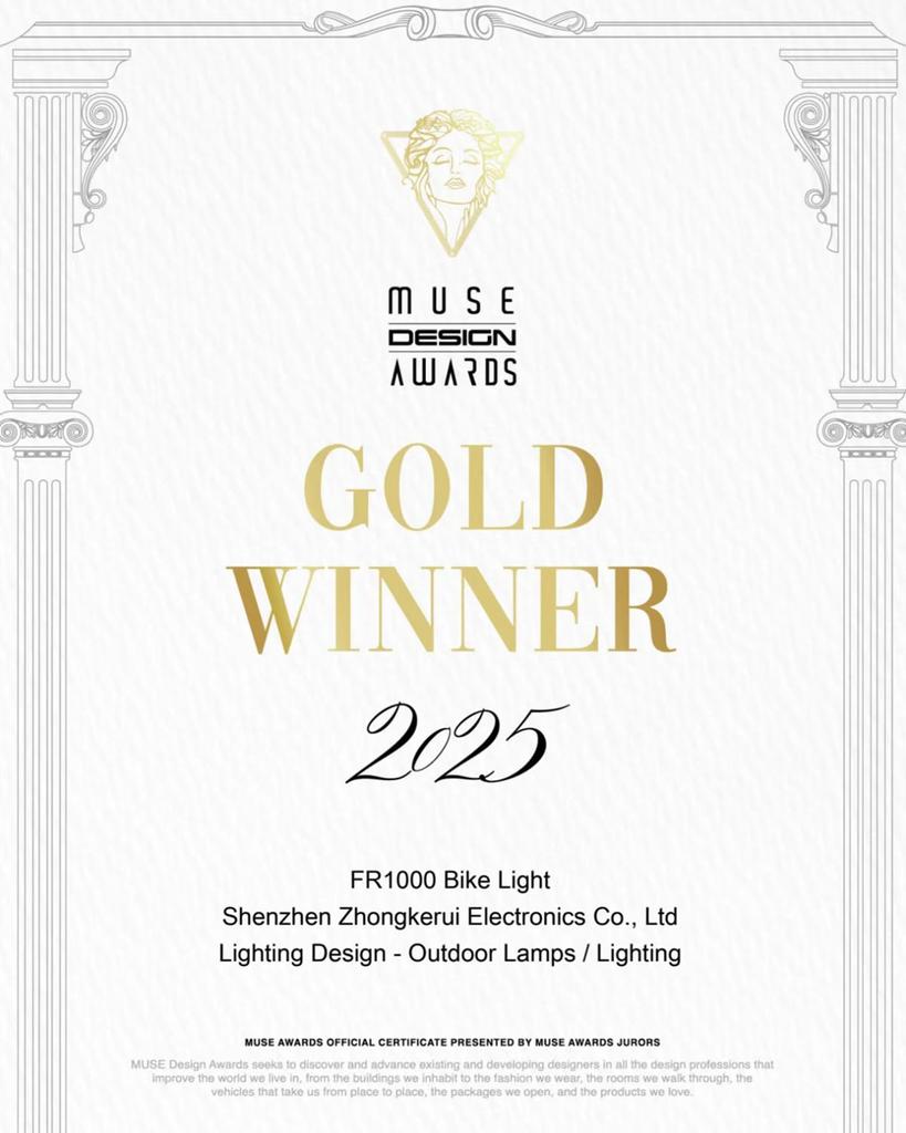 RAVEMEN FR1000 Bicycle Road Bike Front Compatible with Cycle 1000 Battery Level Includes Wahoo Bryton Automatic PSE for Road and School Direct from