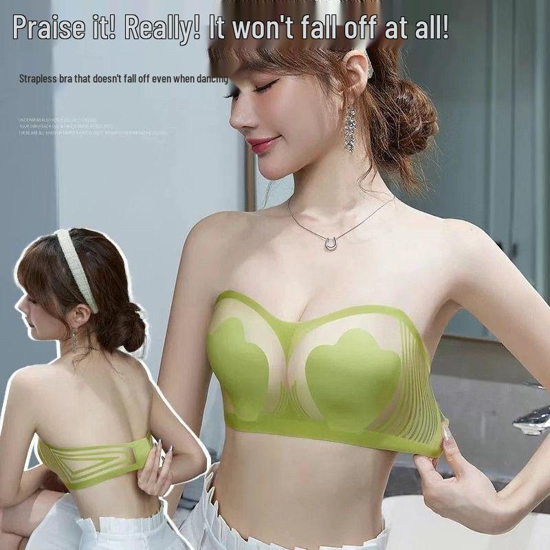 Summer Strapless Anti-Sagging Invisible Tube Top for Large Busts