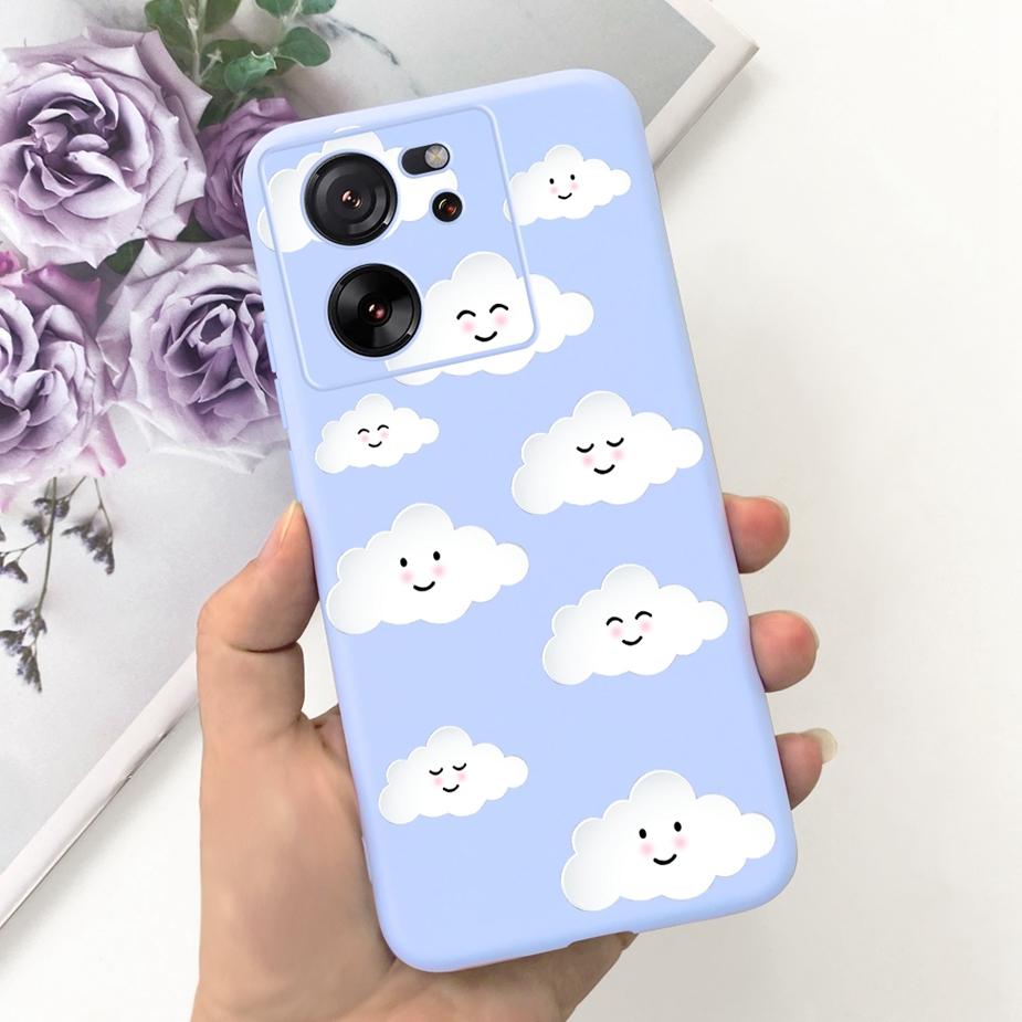 For Xiaomi 13T Pro Case Lovely Candy Painted Back Cover 6.67'' Soft Silicone Phone Case For Xiaomi Mi 13T Pro 13TPro Fundas Capa