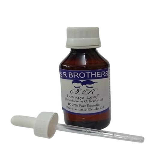 

S.R Brothers Lovage Leaf (Levisticum officinale) Pure & Natural Therapeutic Grade Essential Oil Plastic with Dropper 10 ml