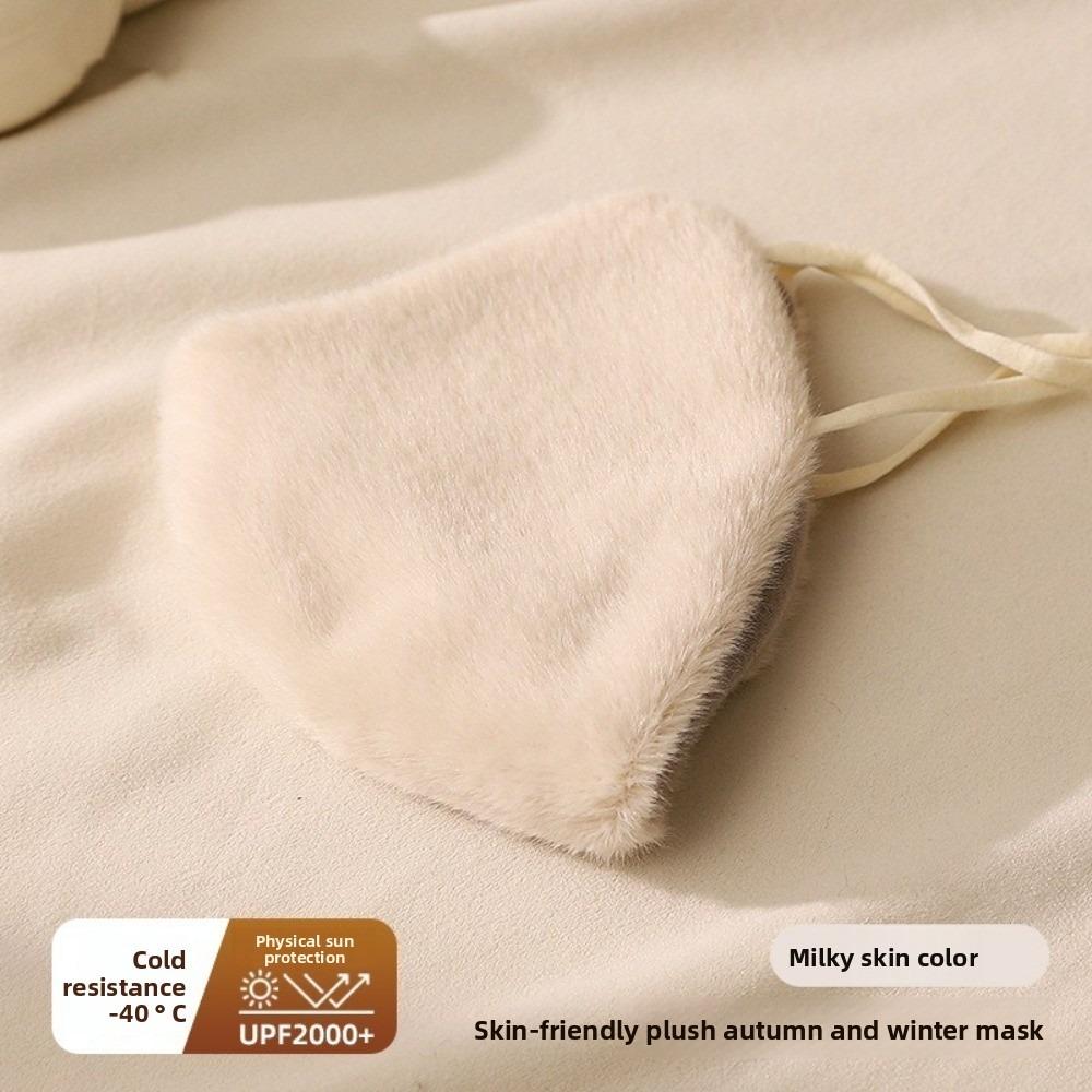 New Winter Warm Face Mask Fleece Lined Windproof Sunscreen Cycling Mask Cold-resistant Breathable 3D Mask Outdoor