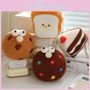 Cake Butter Cartoon Chocolate Cookies Toast Food Design Plush Toy Children For