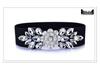 Women's Elastic Waistband Corset with Decorative Glass Drill