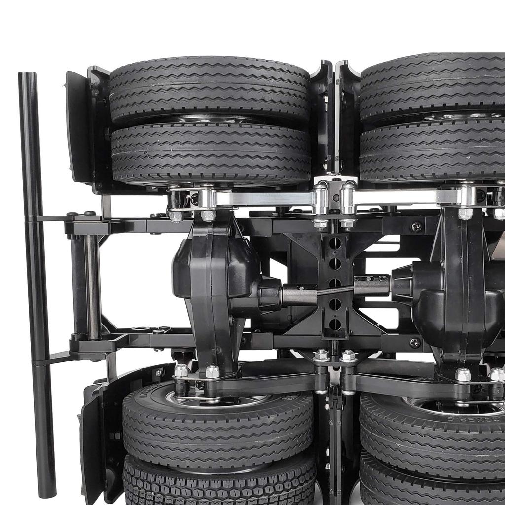 TRZX Aluminum Lower Link Kit for Tamiya 1/14 Tractor Trucks, Upgrade Parts for Car Models, Accessories