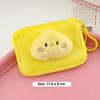 Japanisches Kawaii Cartoon Plüsch Aufbewahrungs Münzbeutel Tragbar Cartoon Schlüssel Münzbeutel Rucksack Dekoration Geschenke