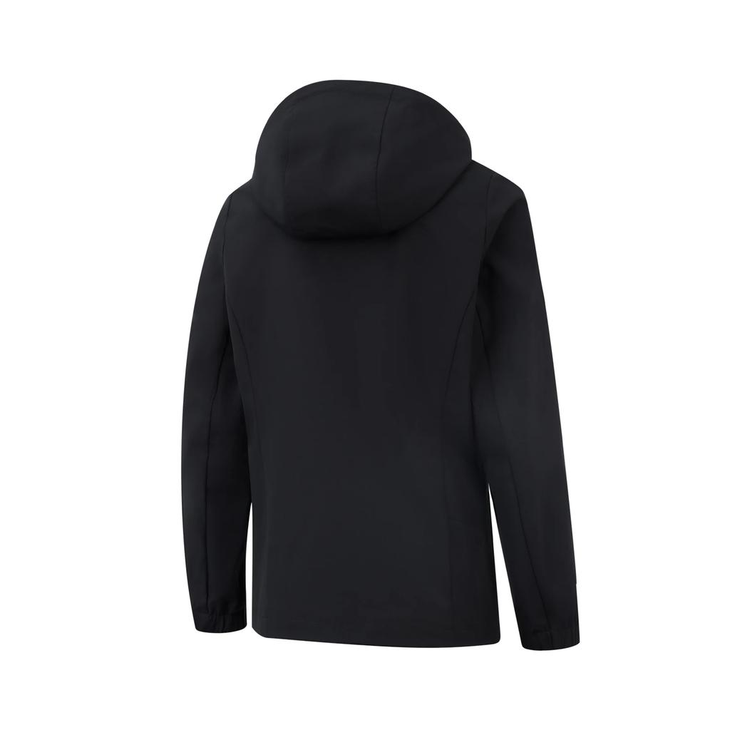 Li Ning Group Purchase Series Solid Color Hooded Simple Versatile Sports Windbreaker Women Outerwear AFDV922-5